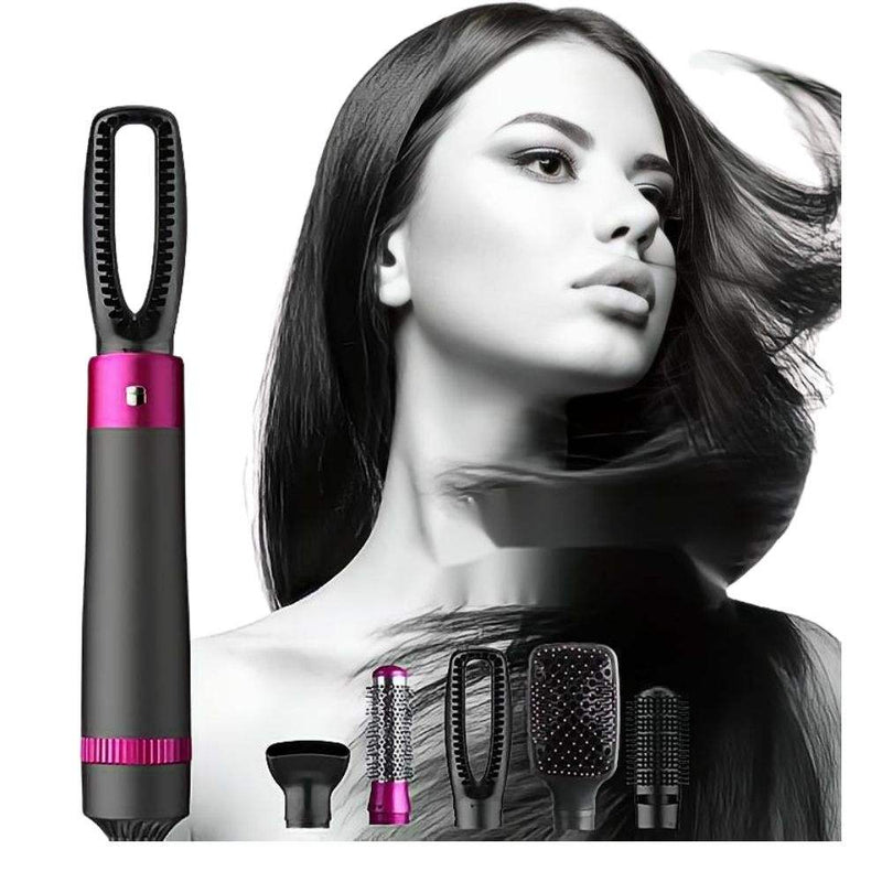 Hair Styler With 5 in 1 Multifunctional Hair Curler, Hair Dryer, Hair Straightner, Heated Hair Combing, Hair Smoothening Styling Tools